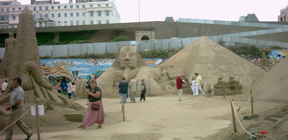 Brighton sand festival. 26.07.05