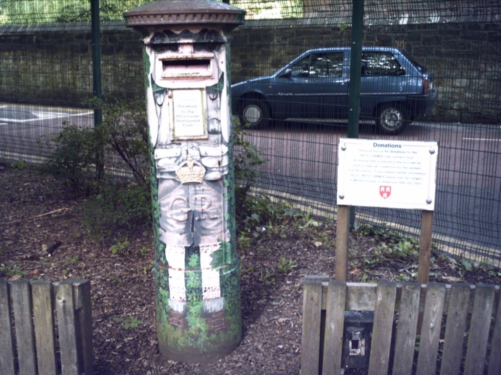 The Post Box At Pets Corner, Jesmond, Newcastle Upon Tyne, Tyne And Wear