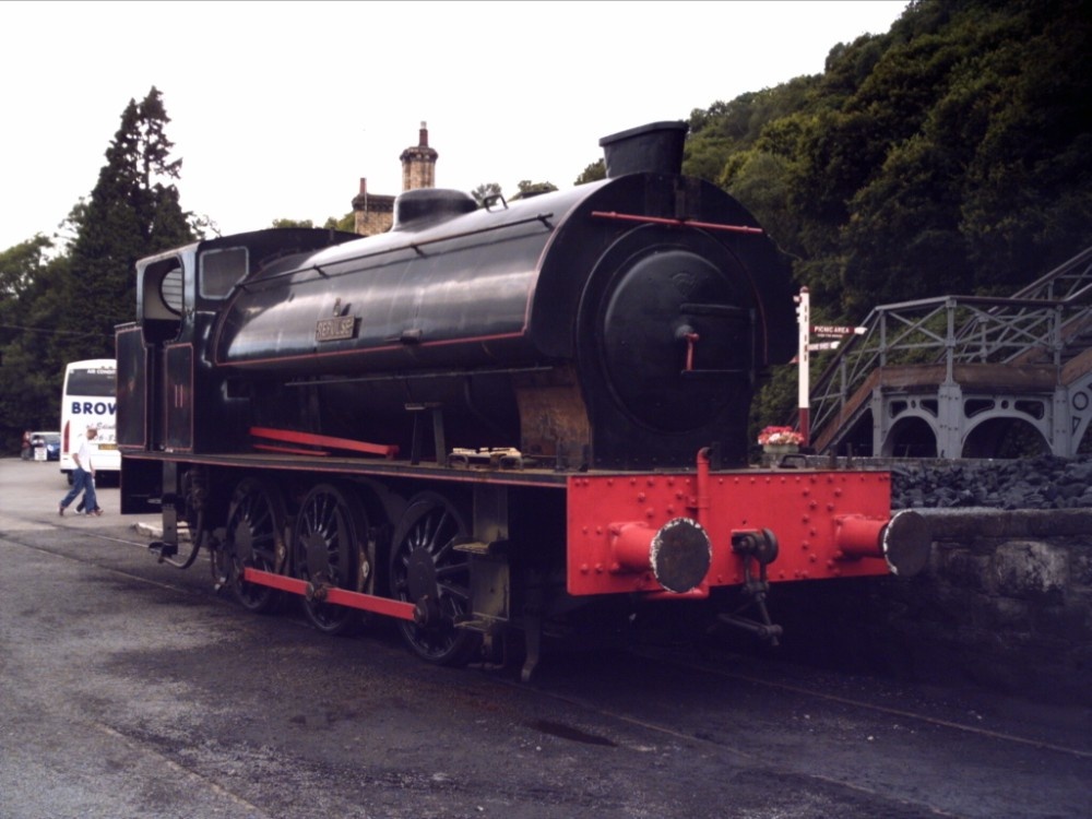 'Repulse' Steam Train, Haverthwaite, Cumbria