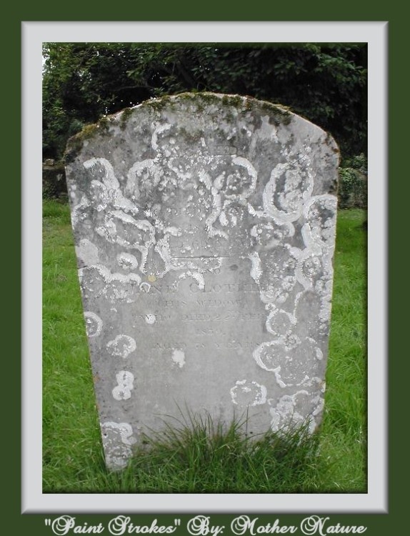 St. Andrews church Cemetery in Minterne magna in Dorset