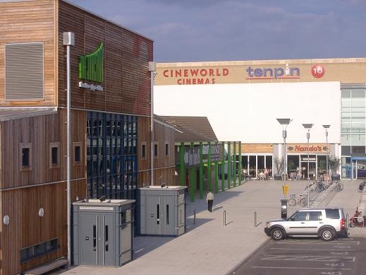 The new leisure centre in Cambridge