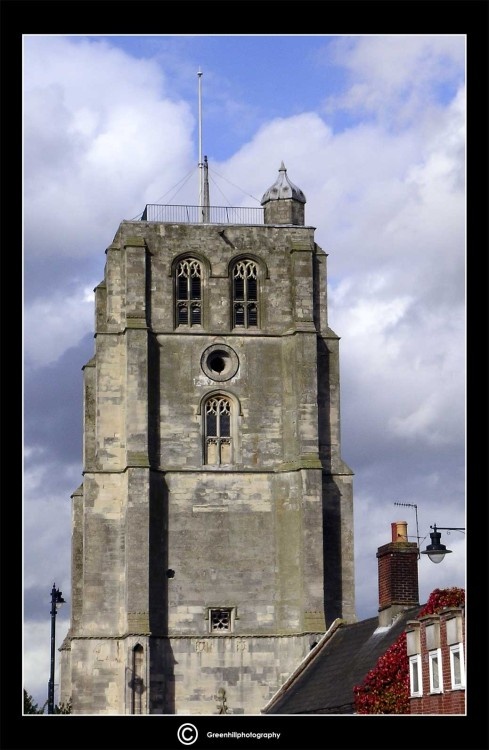 The Church Tower in the centre of Beccles