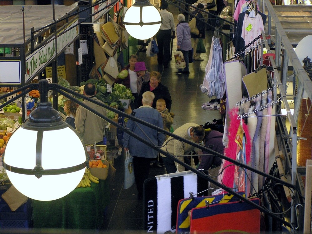 Photograph of Wakefield indoor market