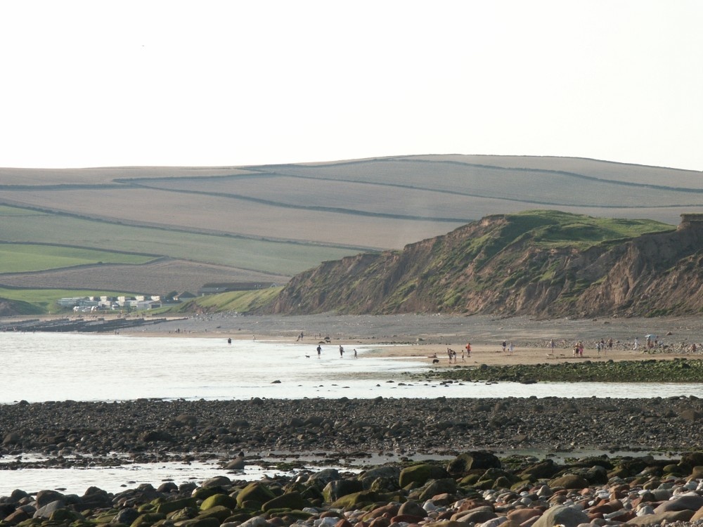 St Bees beach as seen from Seamill