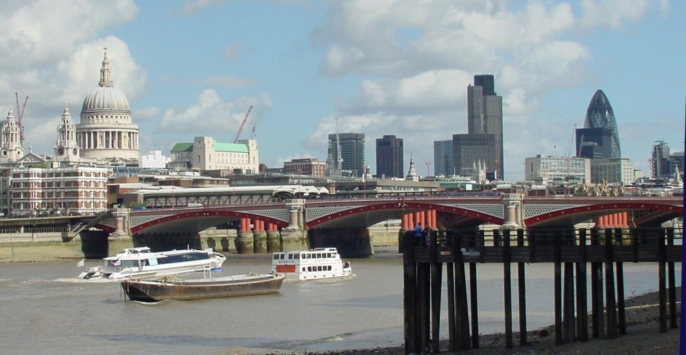 The River Thames and the City of London