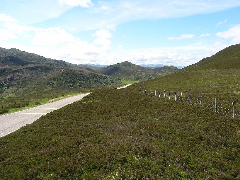 Old military road from Fort Augustus to Inverness