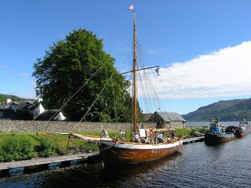 Caledonian Canal in Fort Augustus