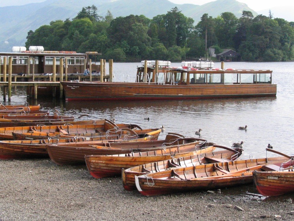 Main docks and boat rental, Keswick, Derwent water