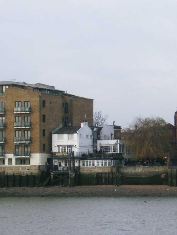 Prospect of Whitby, River Thames, Jan 05