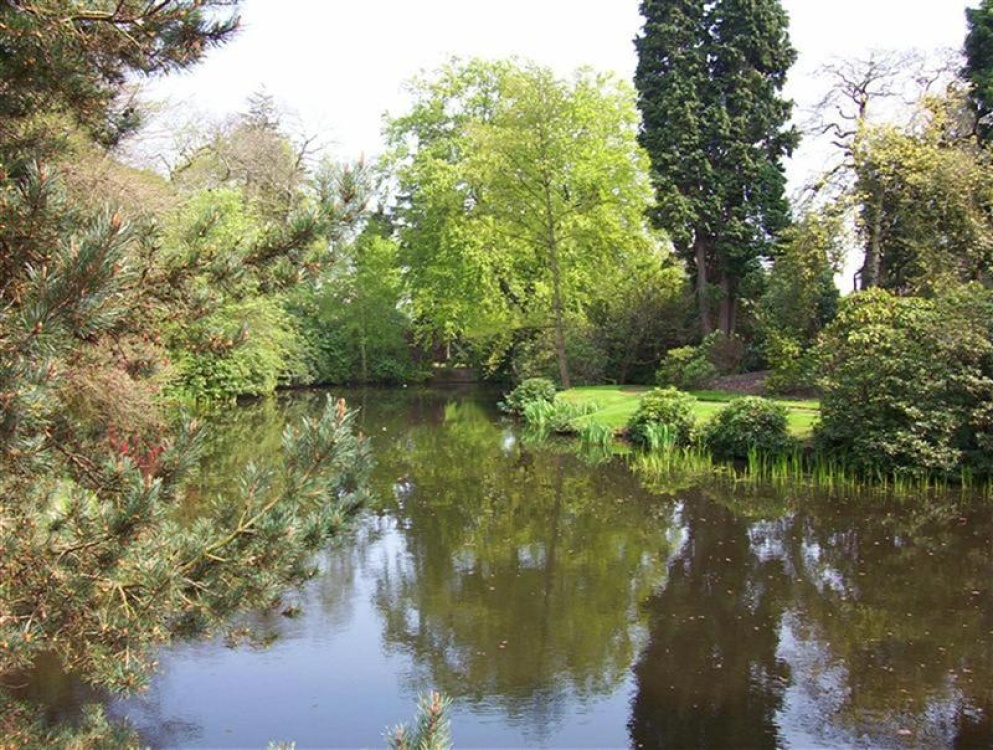 Gardens at Tatton Park, Cheshire.