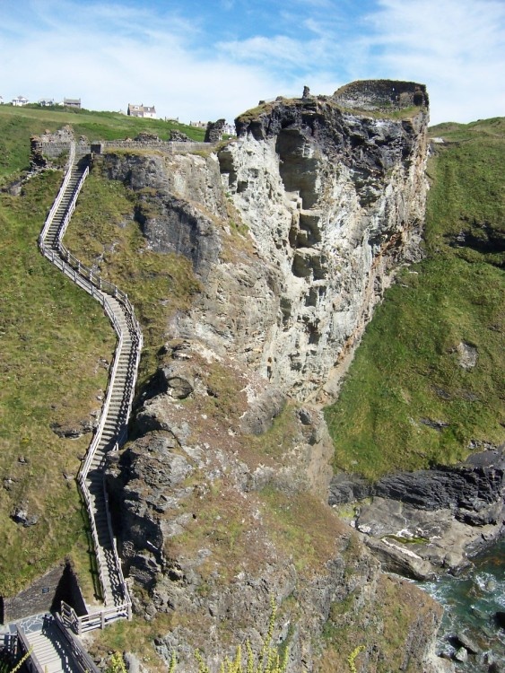 Tintagel Castle, June 2004