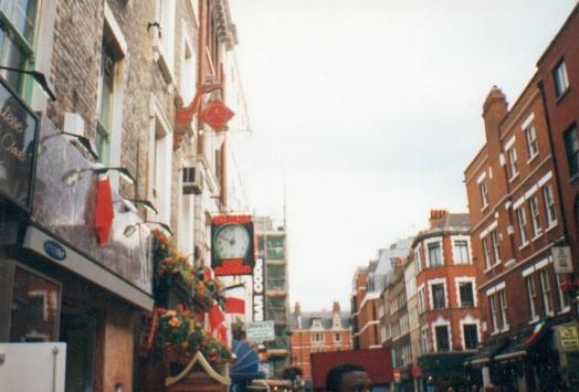 A street in Soho, London