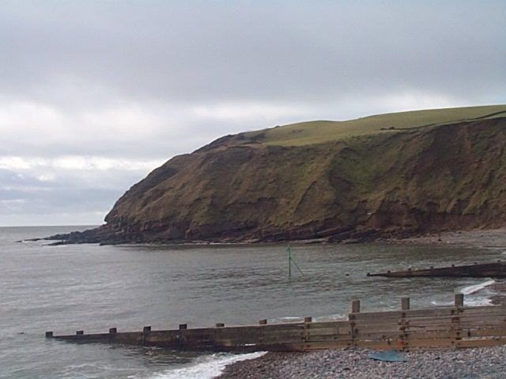 A picture of St Bees Head photo by Dave Johnson