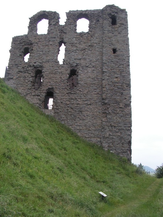 Clun Castle in South Shropshire