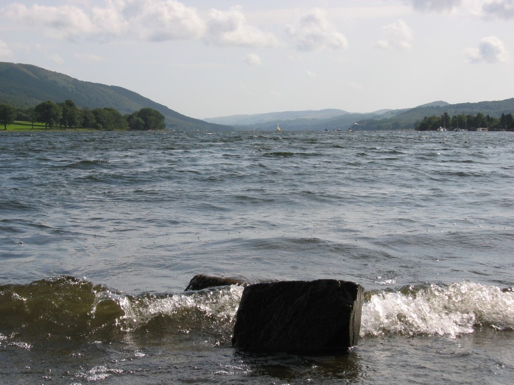 Coniston Water, Cumbria, July 2004