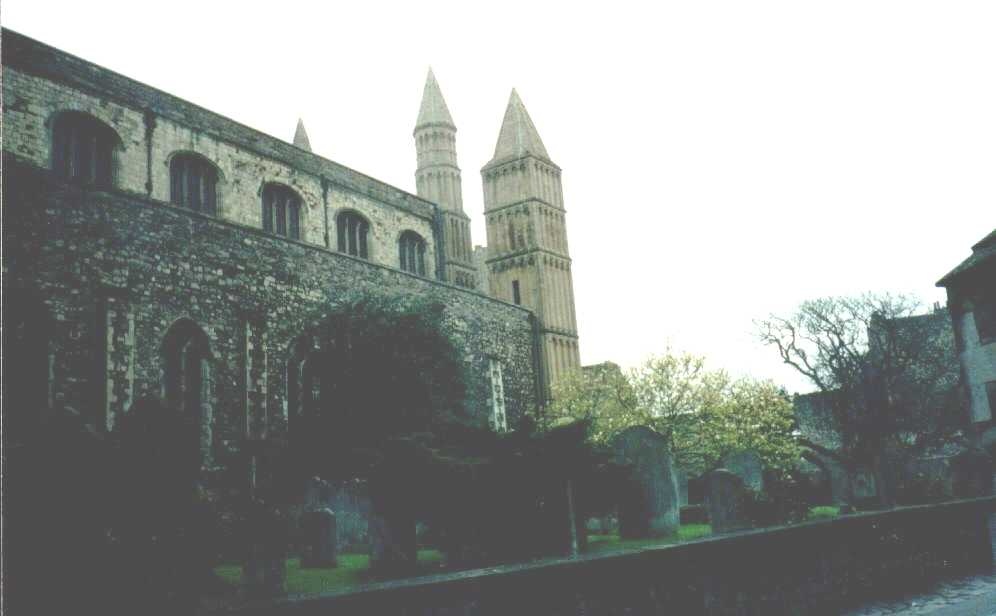 Cathedral in Rochester, Kent