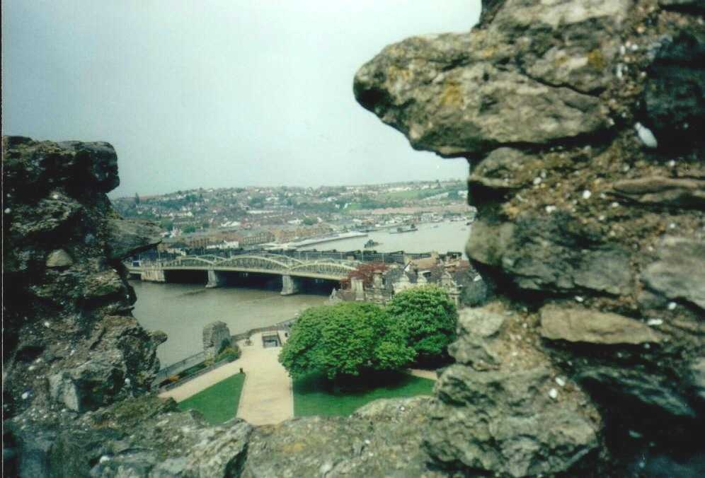 River Medway - view from Rochester Castle