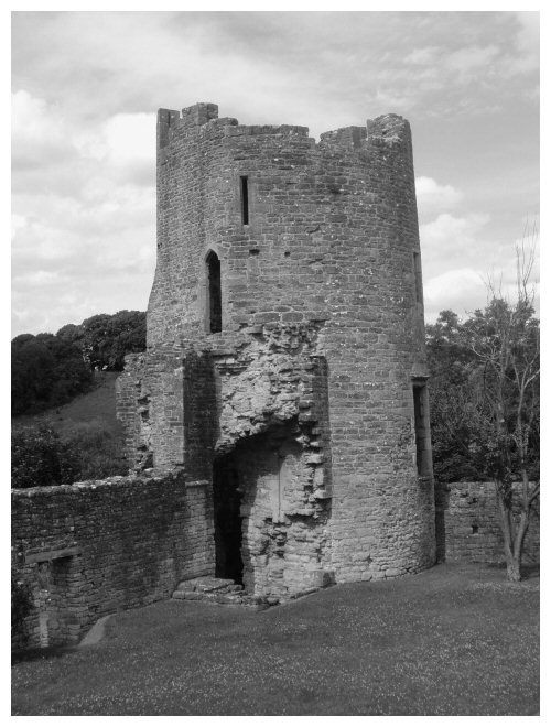 The castle, Farleigh Hungerford, Somerset.