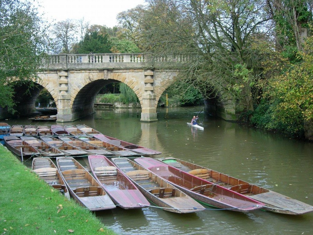 A river in Oxford.