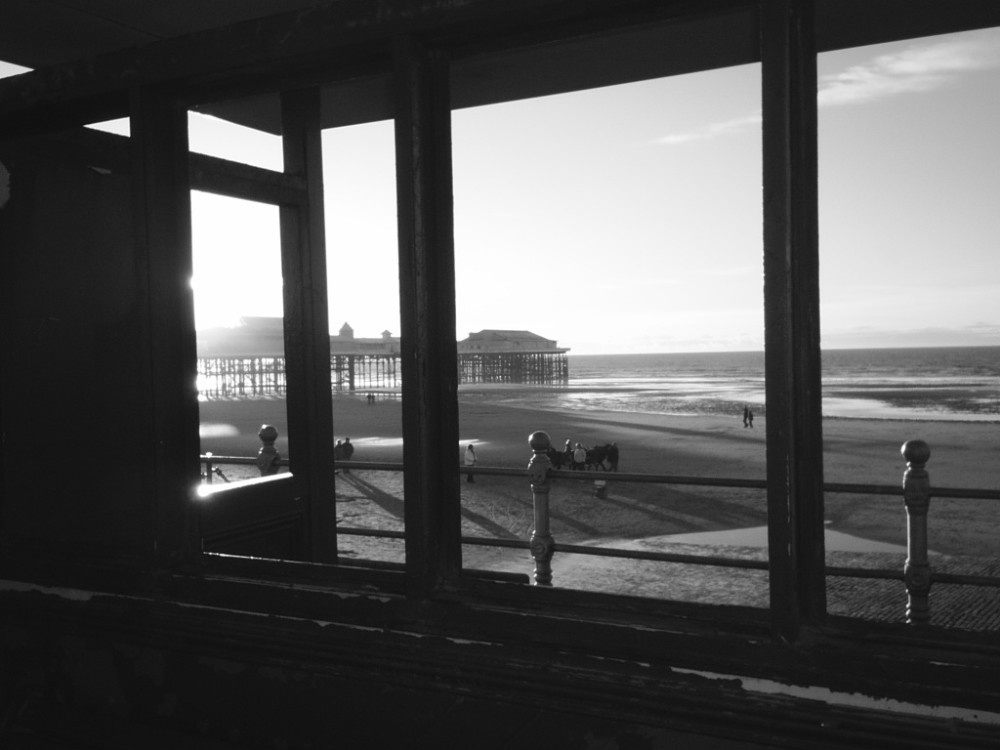 Blackpool beach, New years day 2006