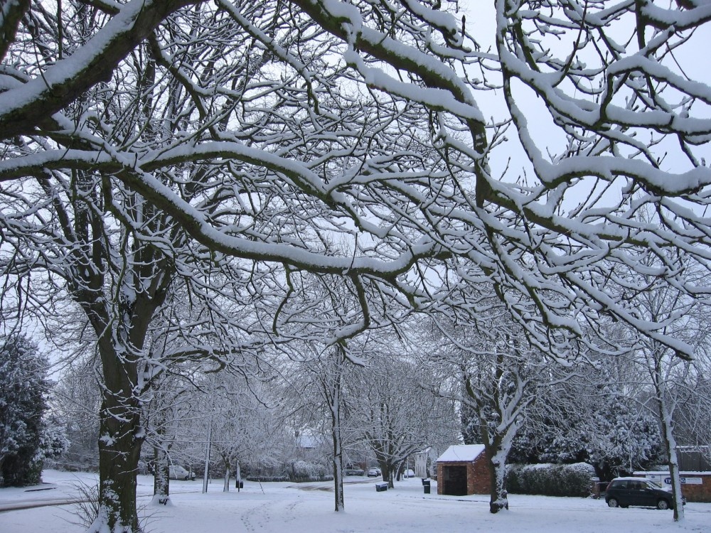 Helpringham Village Green in Lincolnshire.