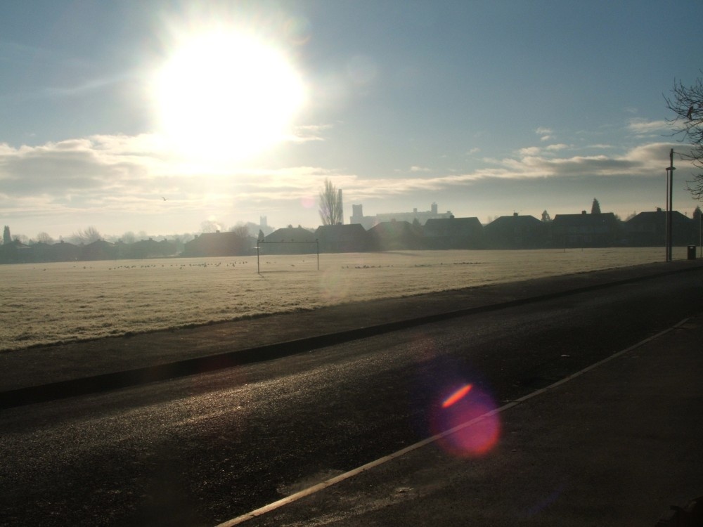 Christmas morning, Somerset Road, Atherton, 2005