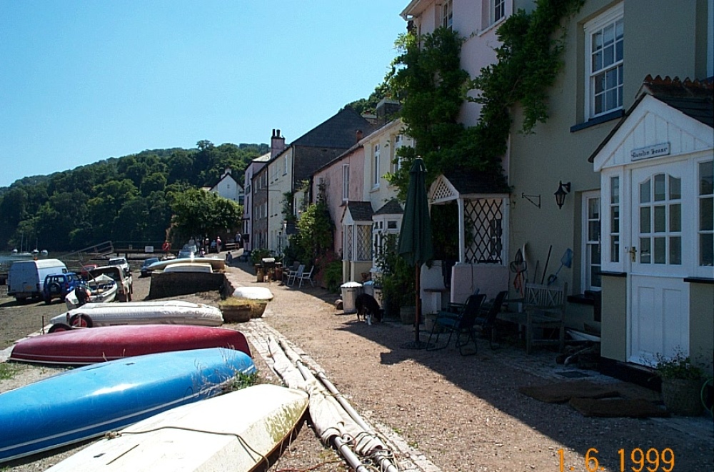 Houses in Dittisham July 2005