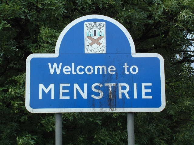 Photograph of Approaching Menstrie, Clackmannanshire, Scotland