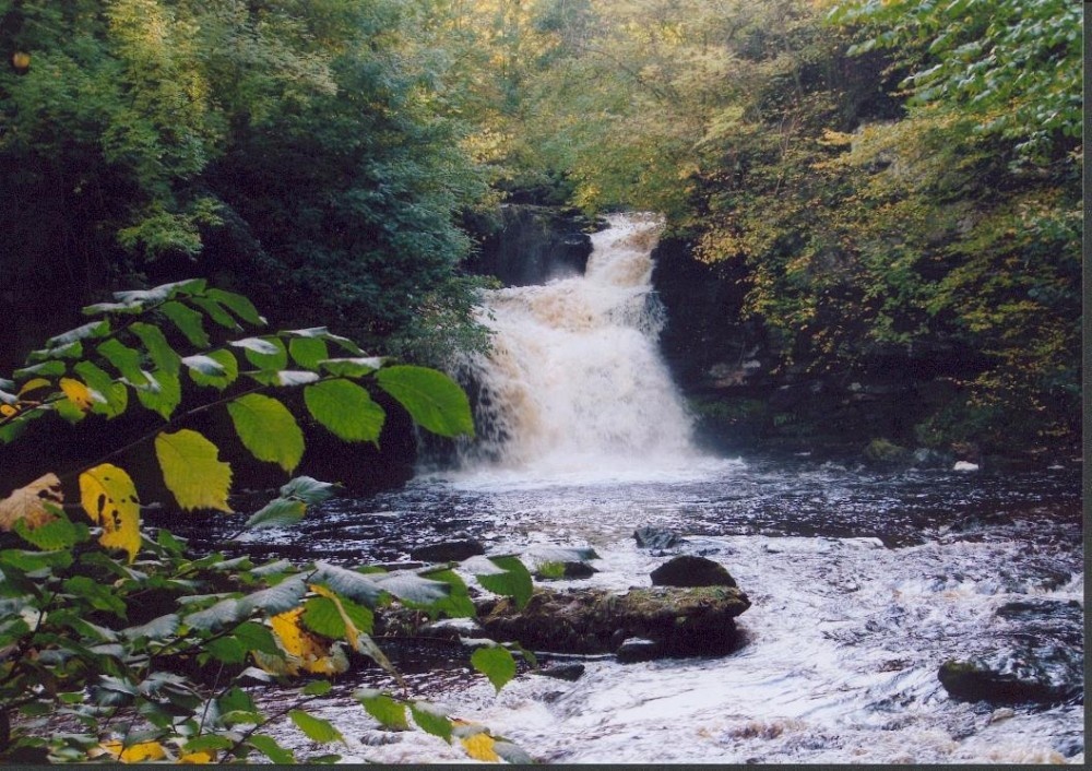 Photograph of The falls at Askrigg, North Yorkshire