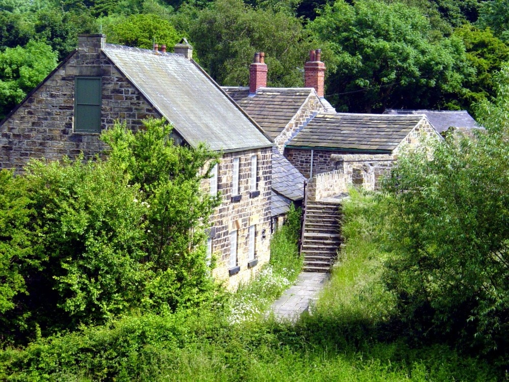 The Mill at Worsborough reservoir, Barnsely South Yorkshire.