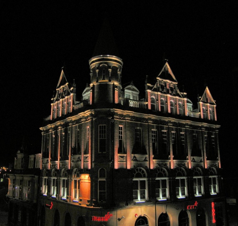 Old building in Wilson Street. Now a night club