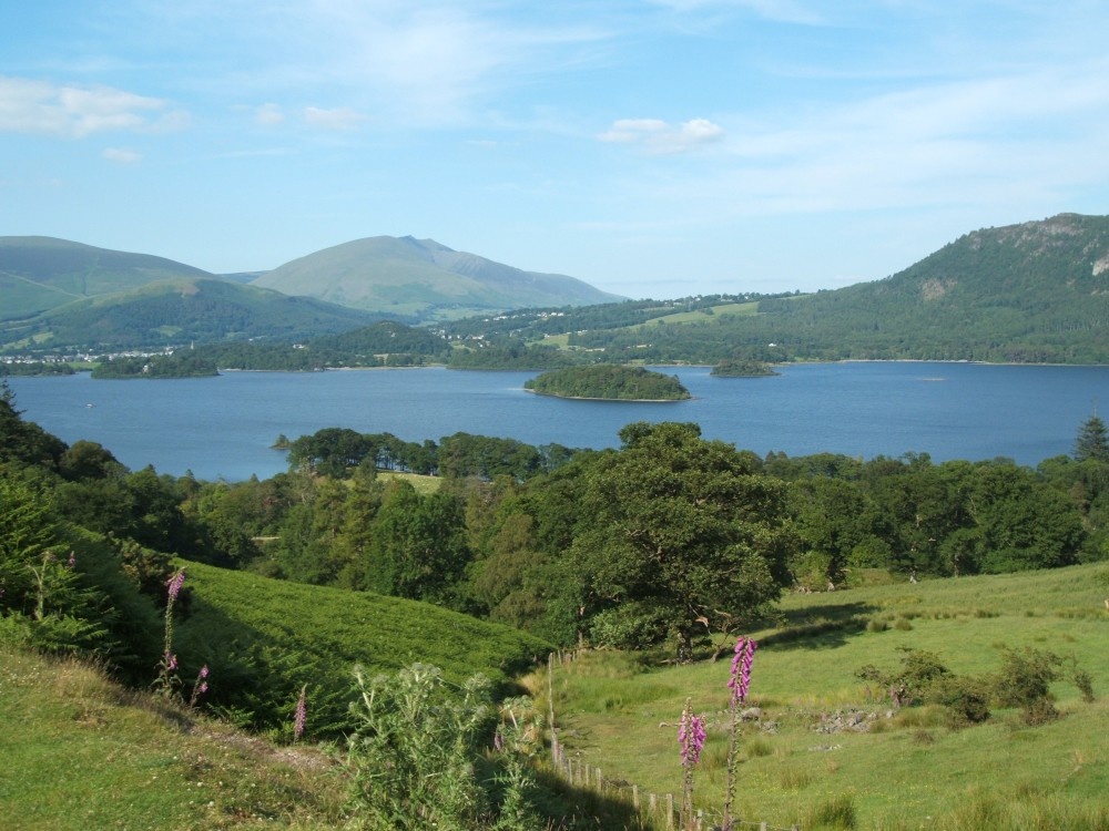 Derwent Water, The Lake District, Cumbria 2005 viewed from cat beels
