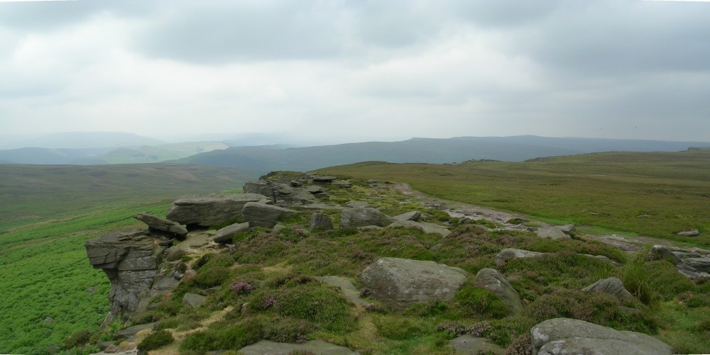 Stannage Edge, Peak District  July 2005