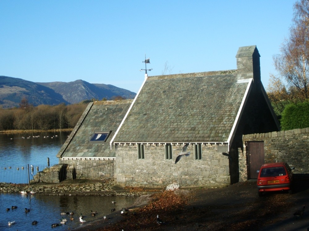 The Boat House, Derwent Water, Keswick,The Lake District, Cumbria 2005.