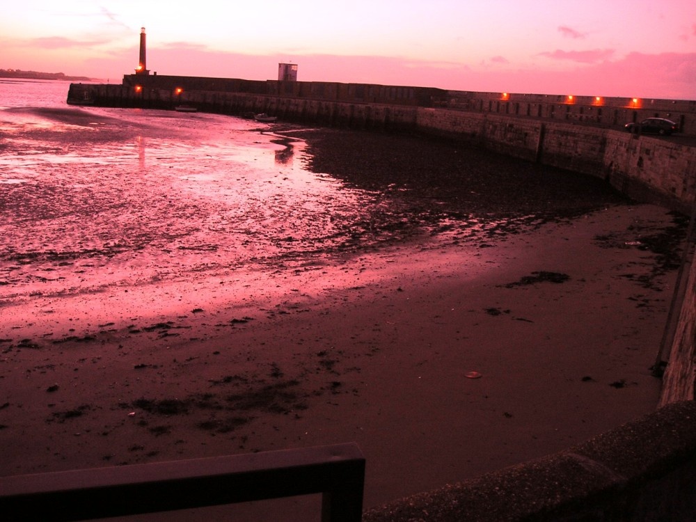 Margate pier and lighthouse. Margate, Kent