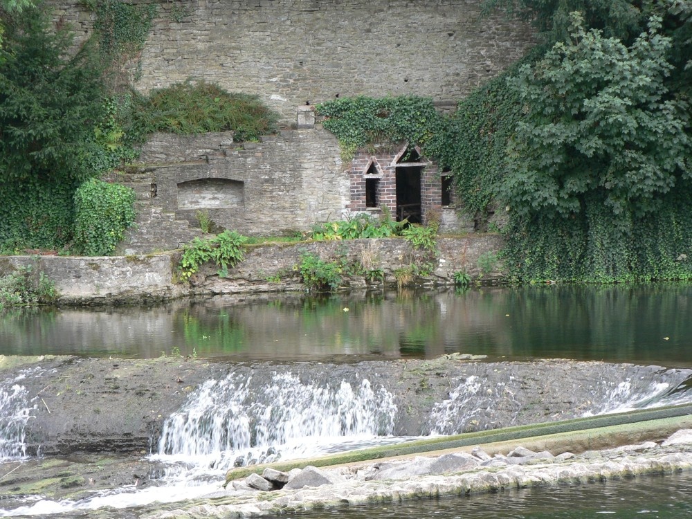 Weir near Ludford Bridge, Ludlow