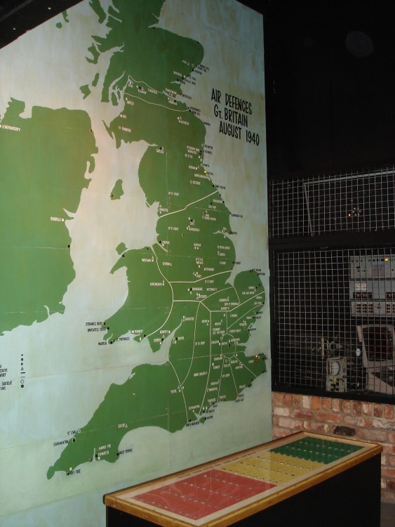 The Map Room, Eden Camp, Malton, North Yorkshire.