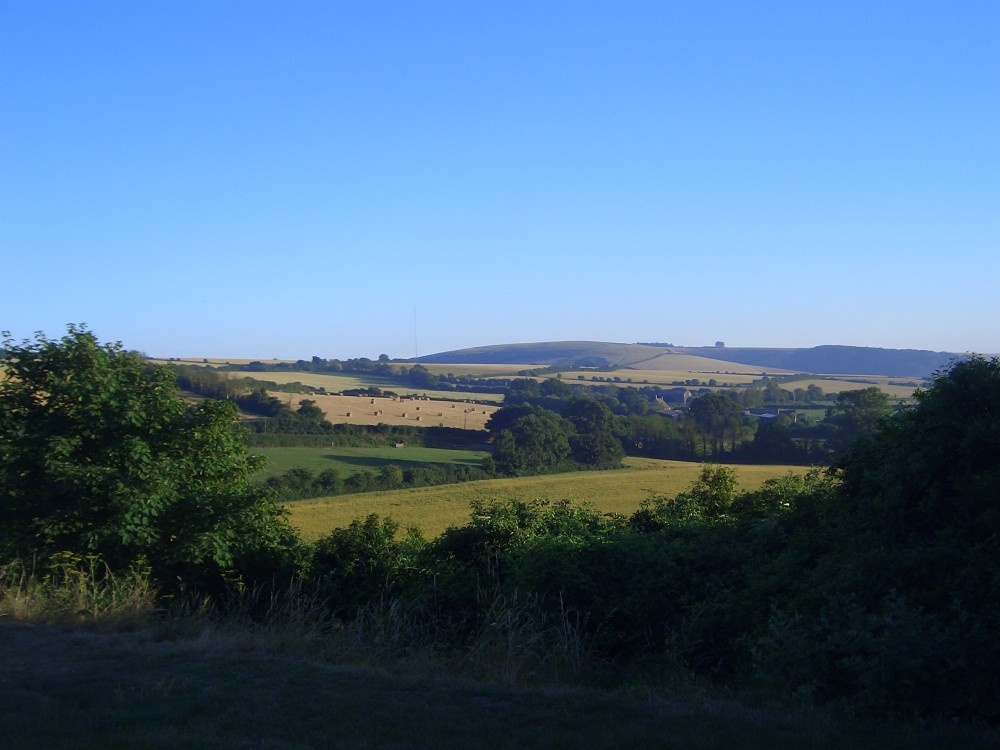 Photograph of Carisbrooke Castle view