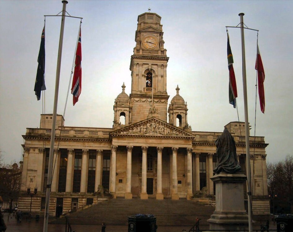 Portsmouth Guildhall.  Taken 17th January 2006.