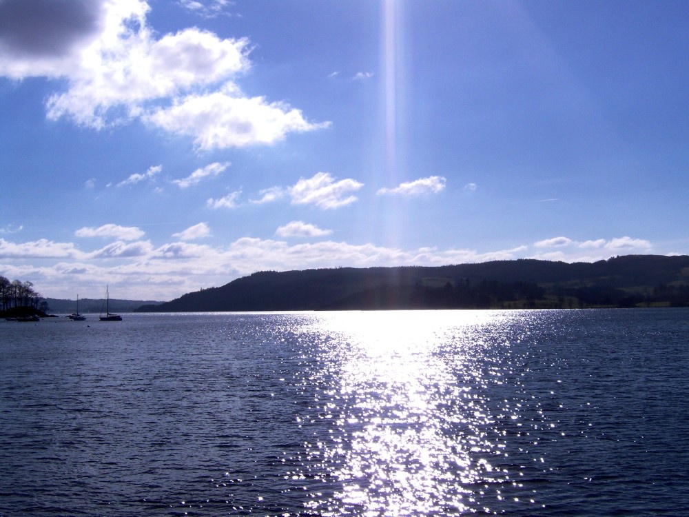 Looking at Windermere from Ambleside 25th Feb 2006