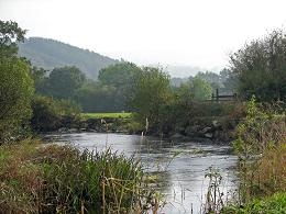 The river Teifi at Lampeter