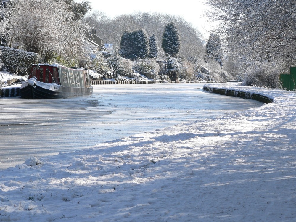 Stockbridge Wharfe on the Leeds, Liverpool Canal in Stockbridge, Keighley.