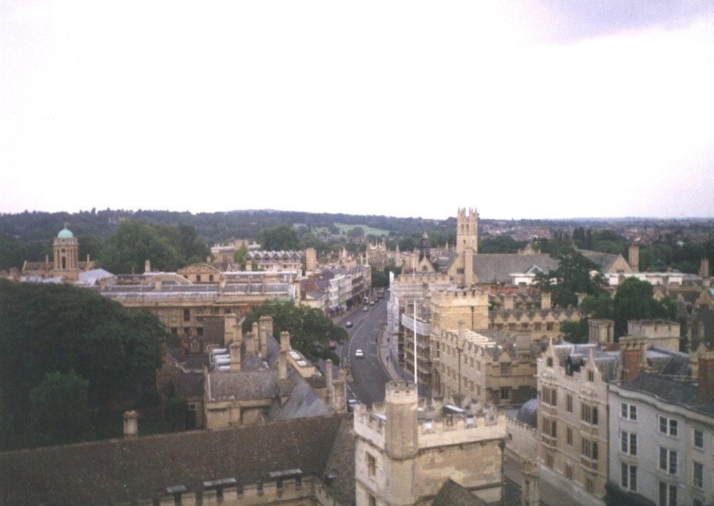 Oxford - view from the tower