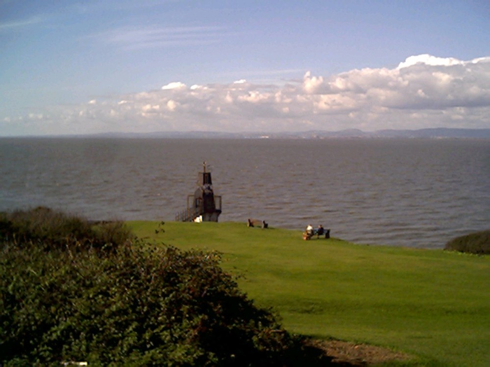 Photograph of Portishead, Somerset. Battery point looking towards Newport in South Wales