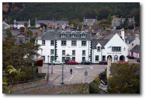 Photograph of The Bridge Hotel Helmsdale, now open from April 2006, fantastic food great village.