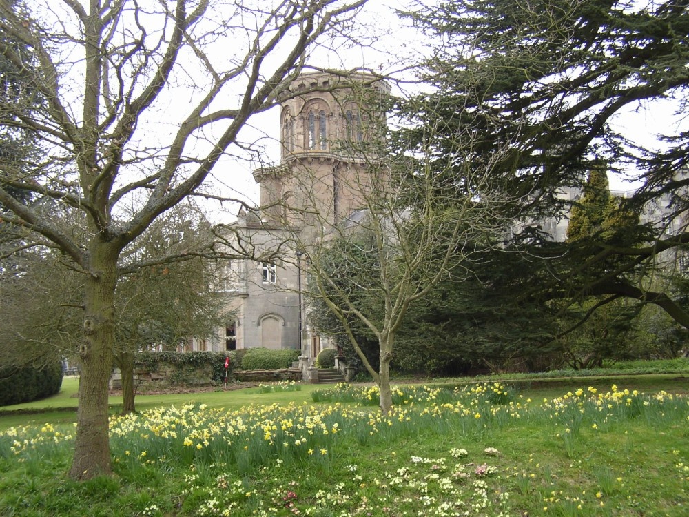 Built in 1833 as a private residence Studley Castle. Castle Road, Studley, Warwickshire