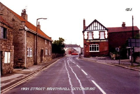 Photo of Braithwell village, South Yorkshire