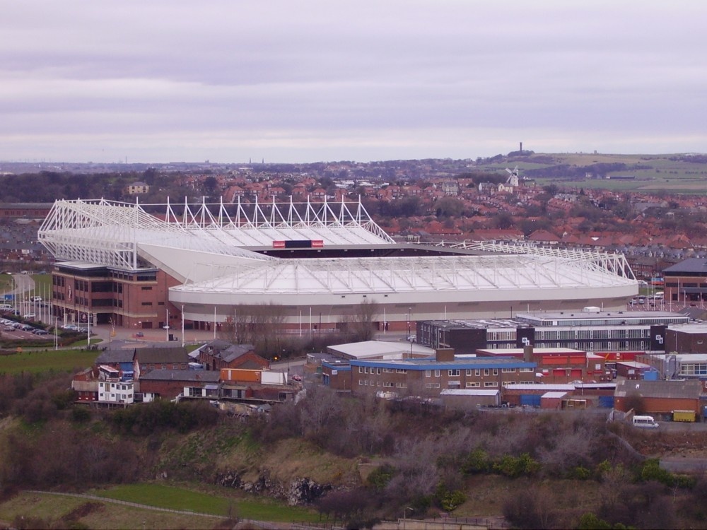 The Sunderland Stadium of light, Sunderland, Tyne and Wear photo by Andrew Pocklington