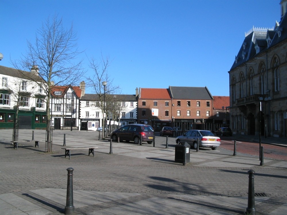 Bishop Auckland market place