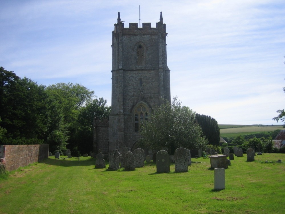 Sydling church in Sydling St Nicholas, Dorset